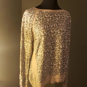 Loft leopard sweater